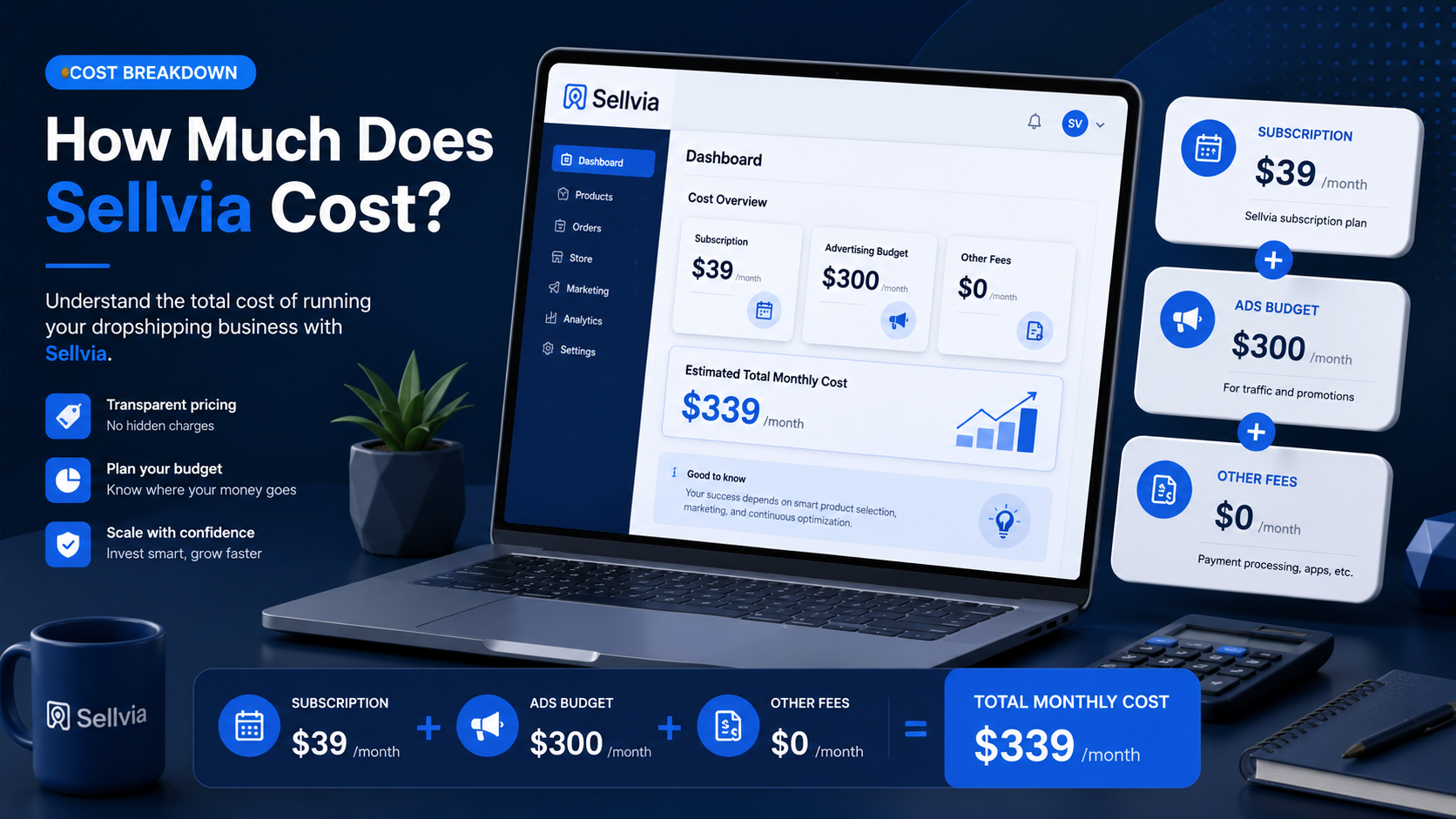How Much Does Sellvia Cost