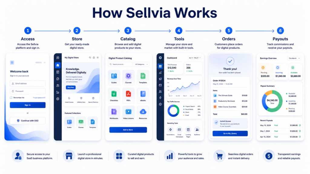 How Sellvia Works