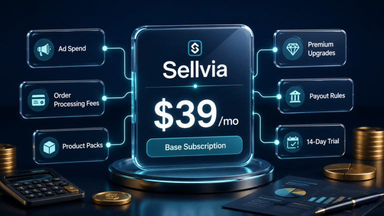 Sellvia Pricing Explained Costs and Budget