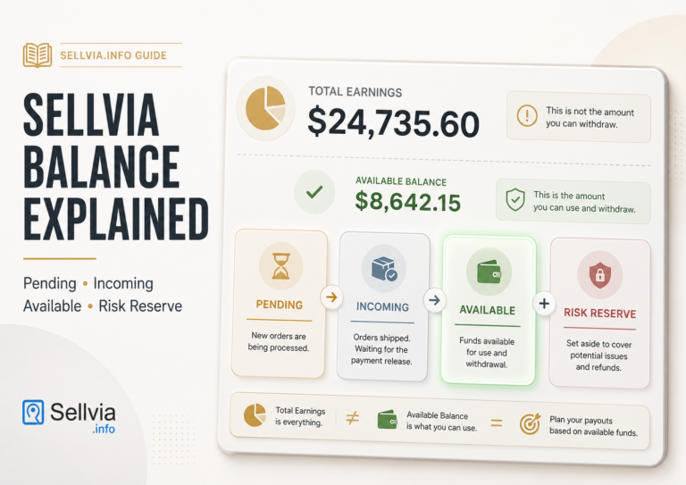 Sellvia Balance Explained
