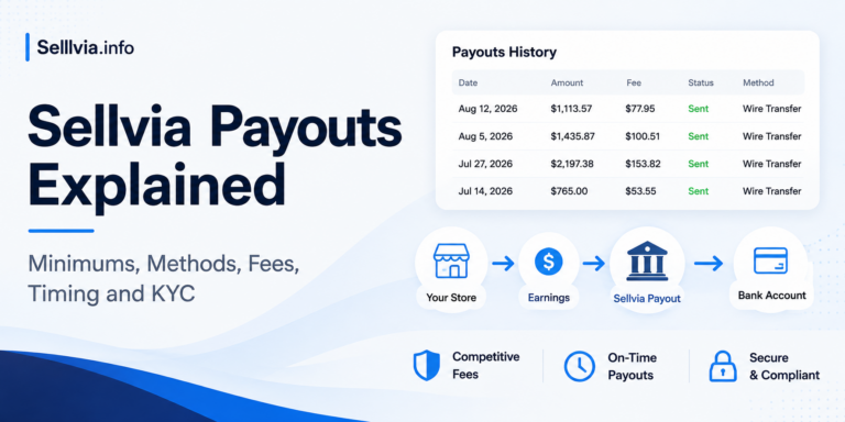 Sellvia Payouts Explained